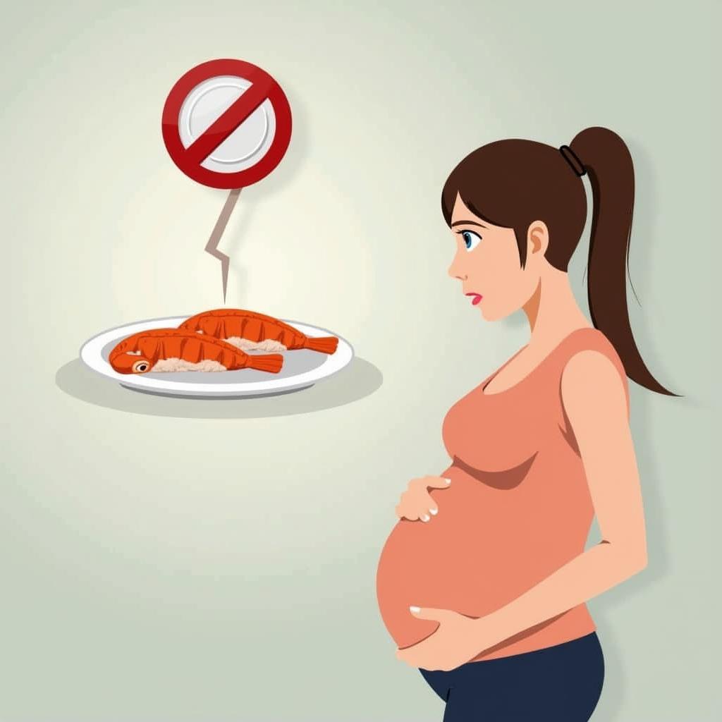 Bà bầu 3 tháng đầu kiêng ăn hải sản sống để đảm bảo an toàn