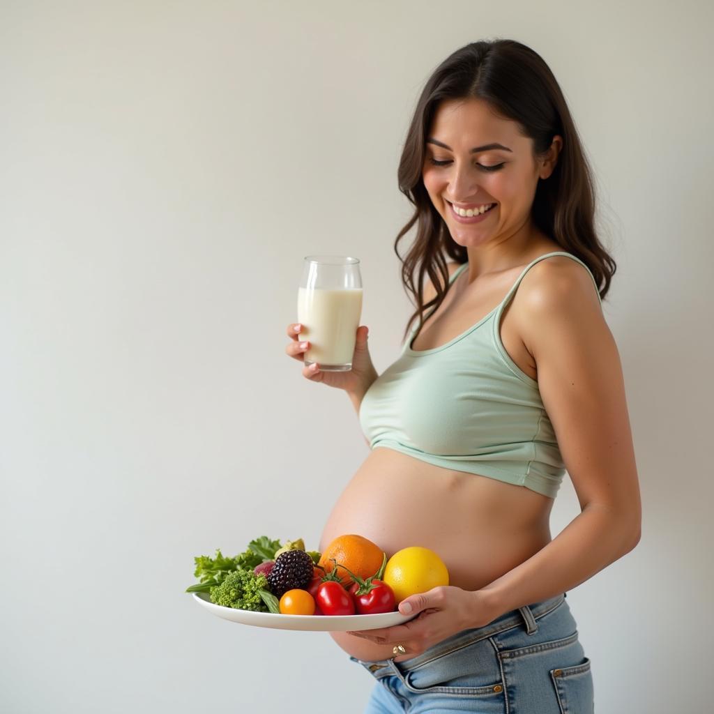 Dinh dưỡng quan trọng cho sự phát triển của thai nhi, cần bổ sung đầy đủ vitamin và khoáng chất