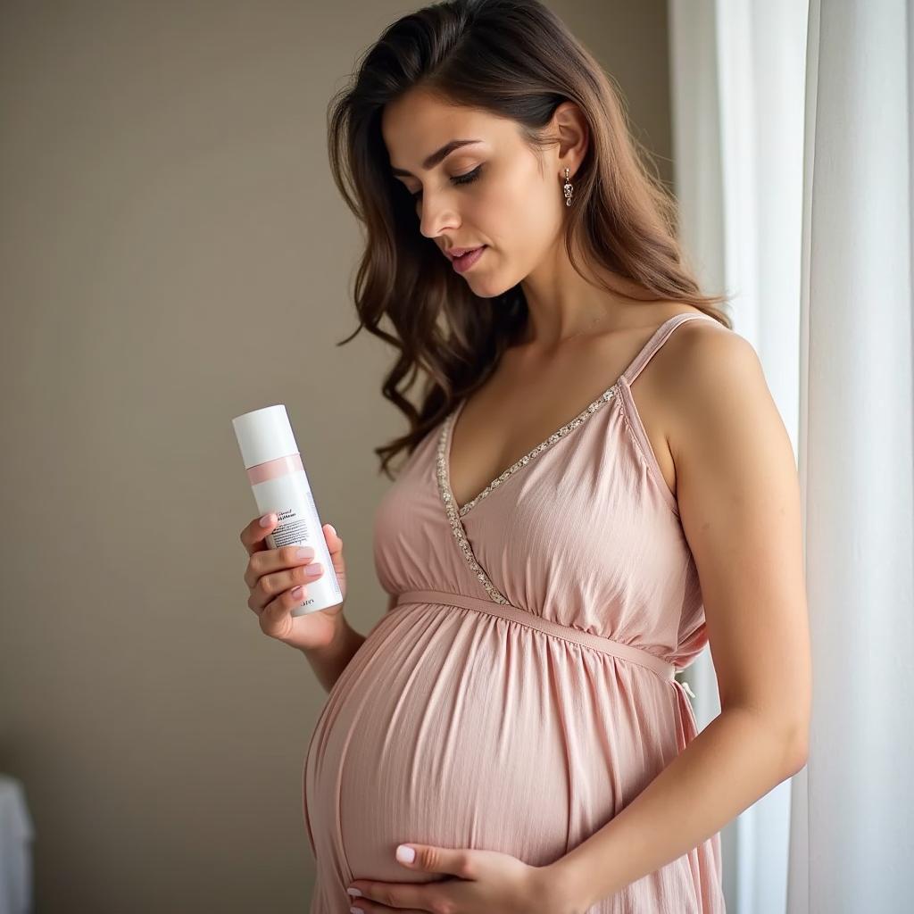 Bà bầu lựa chọn mỹ phẩm an toàn, thành phần tự nhiên