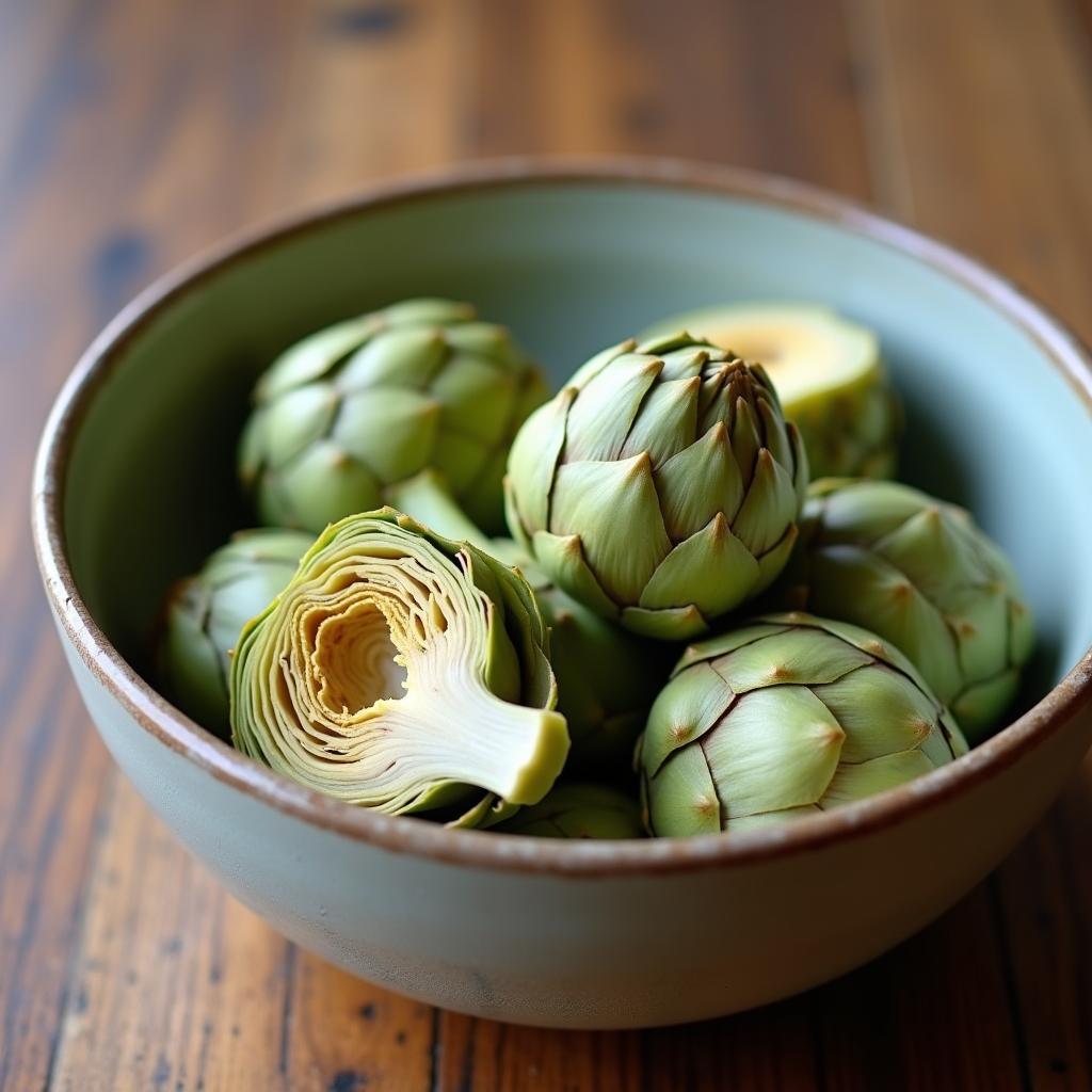 ba bau bi tao bon an atiso de tieu hoa