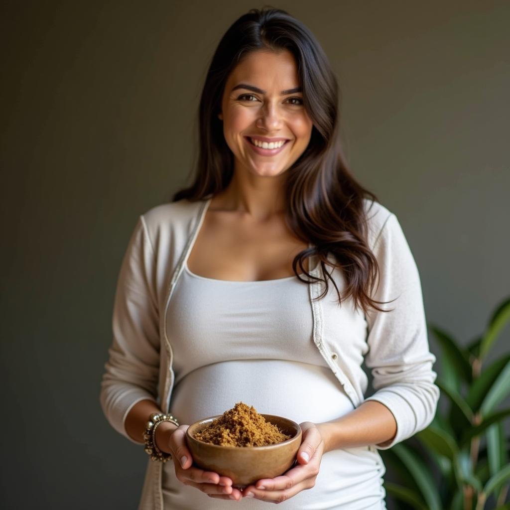 bà bầu ăn khoai môn dinh dưỡng