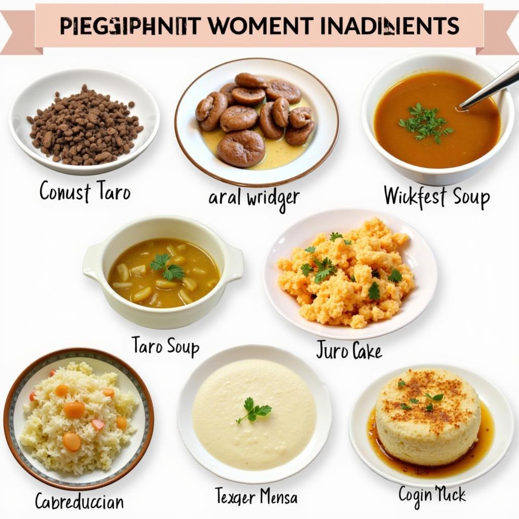 chế biến khoai môn cho bà bầu